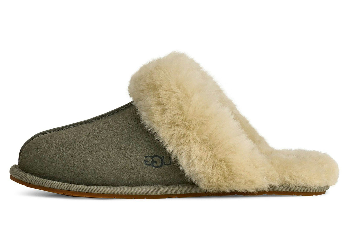 UGG Scuffette II Slipper Moss Green Muted Brass (Women's)