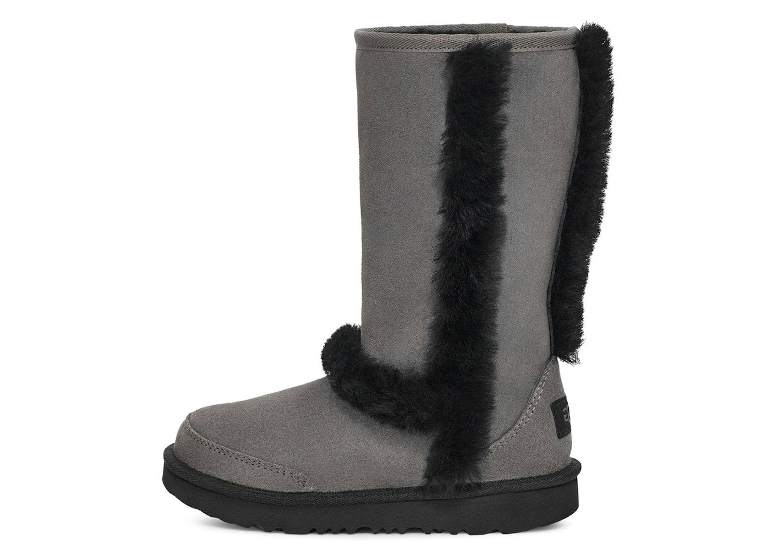UGG Sunburst Tall Boot Grey Black (Kids)