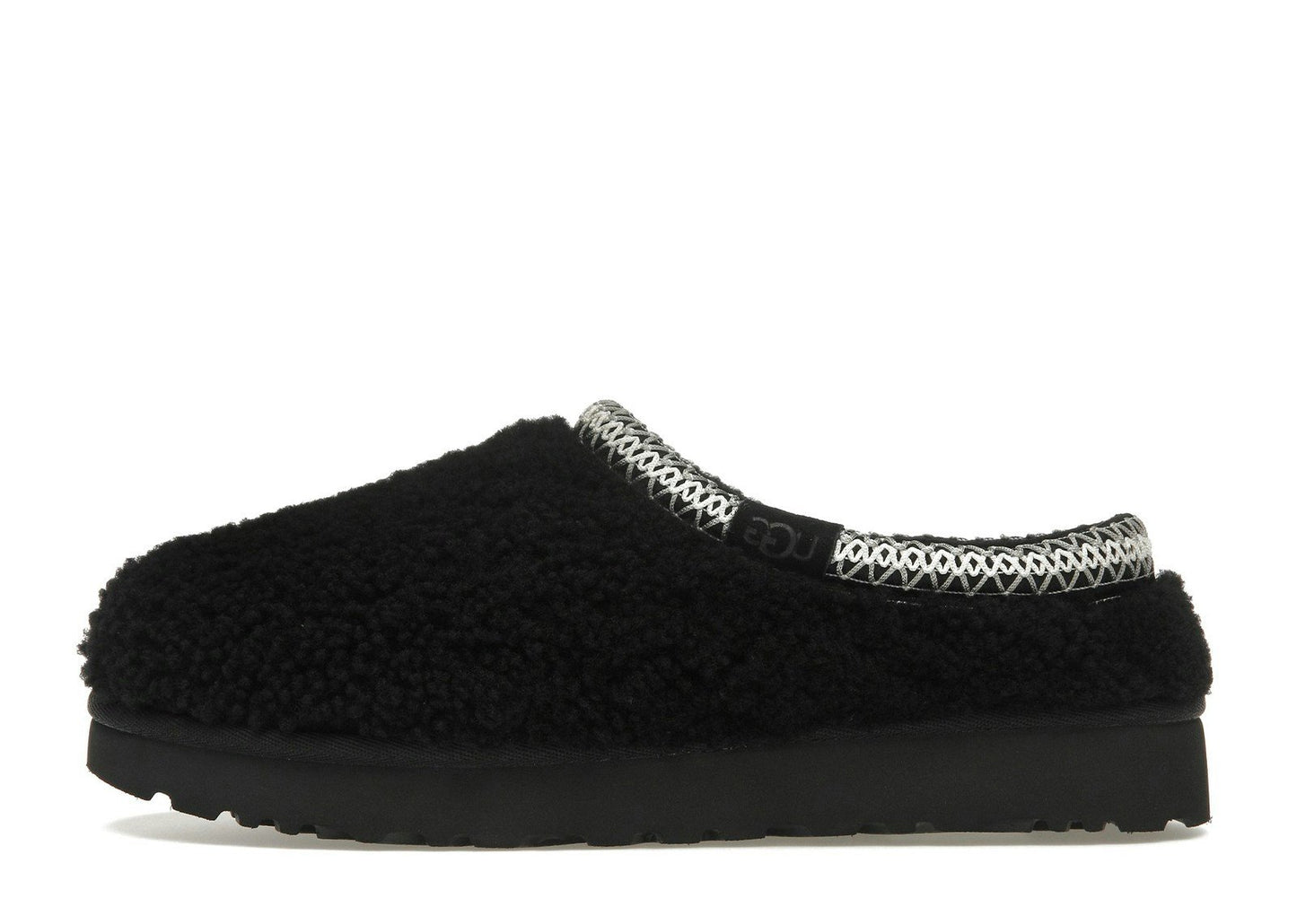 UGG Tasman Maxi Curly Slipper Black (Women's)