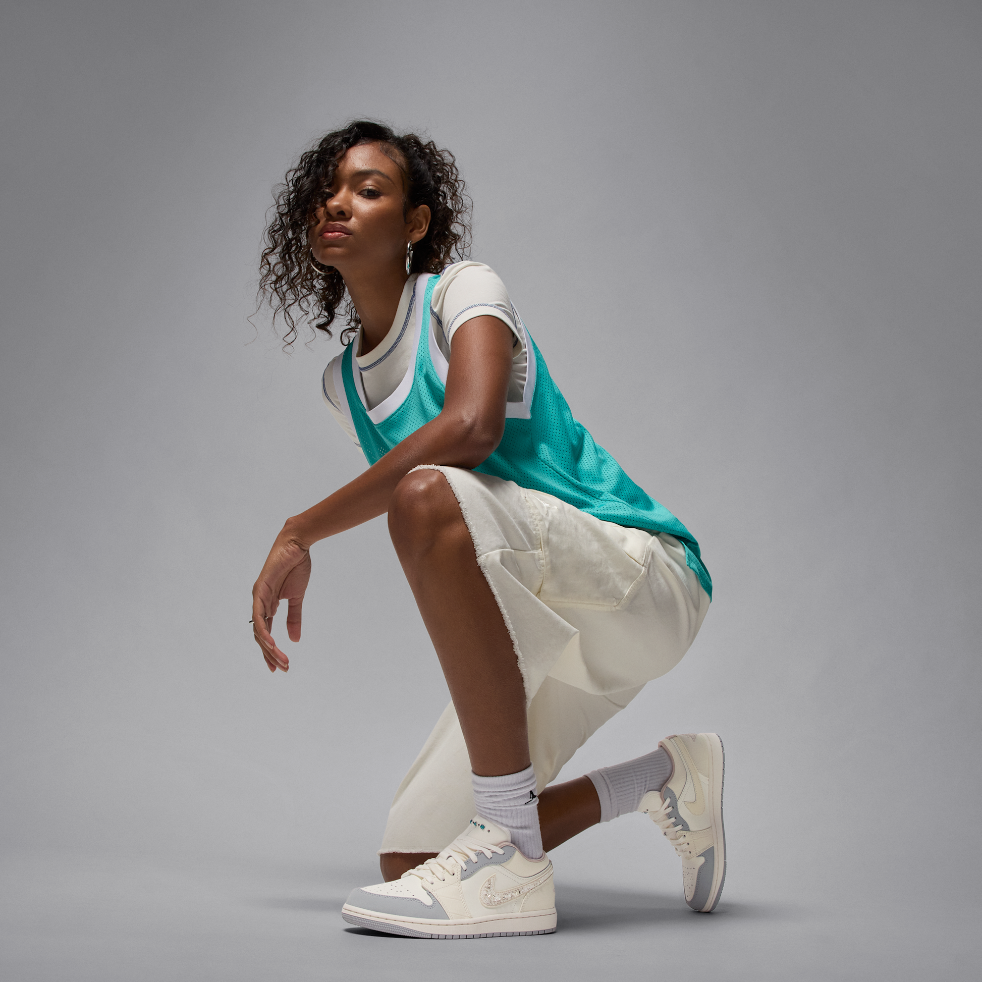 Jordan 1 Low Sail Soft Pearl (Women's)