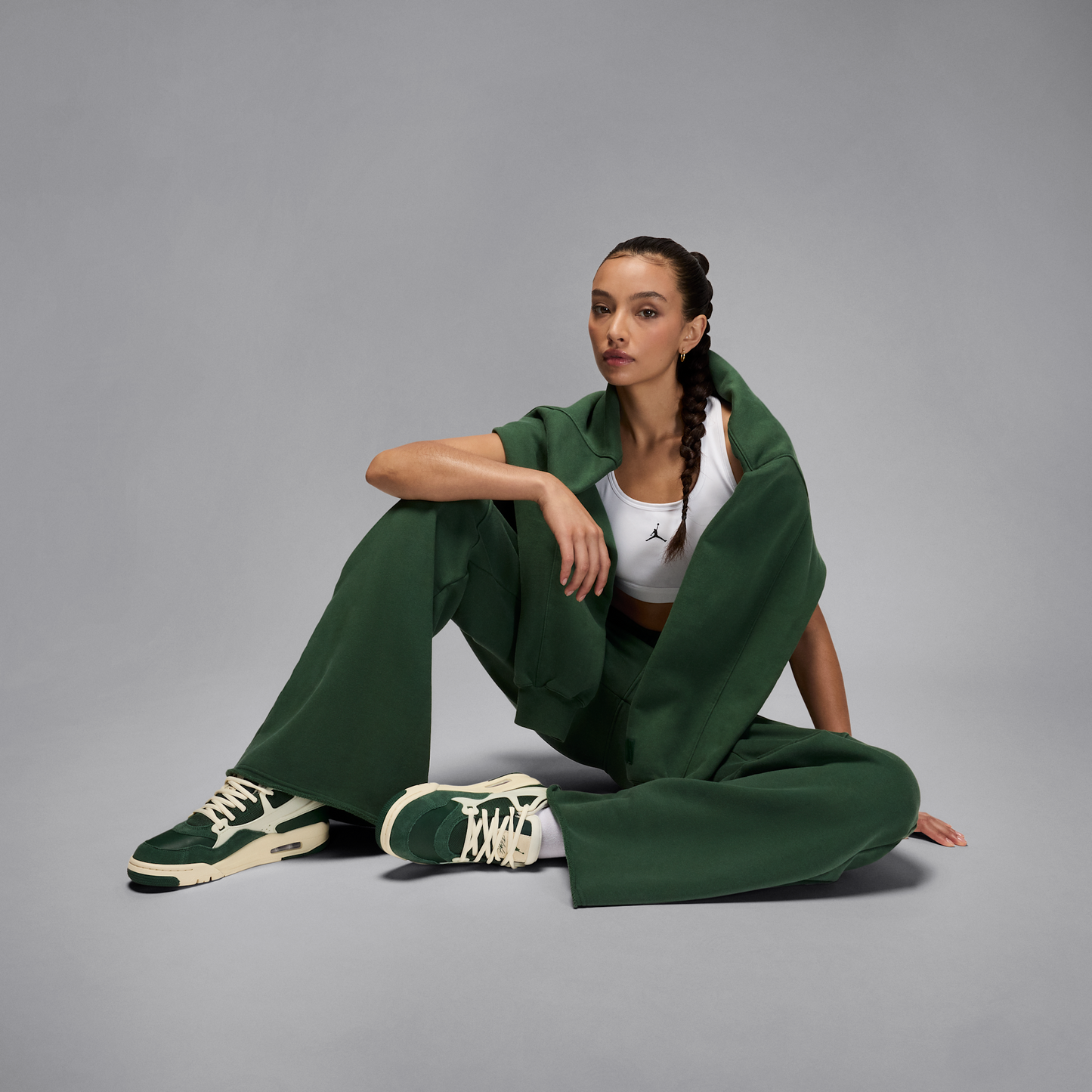Jordan 4 RM Malachite Coconut Milk (Women's)