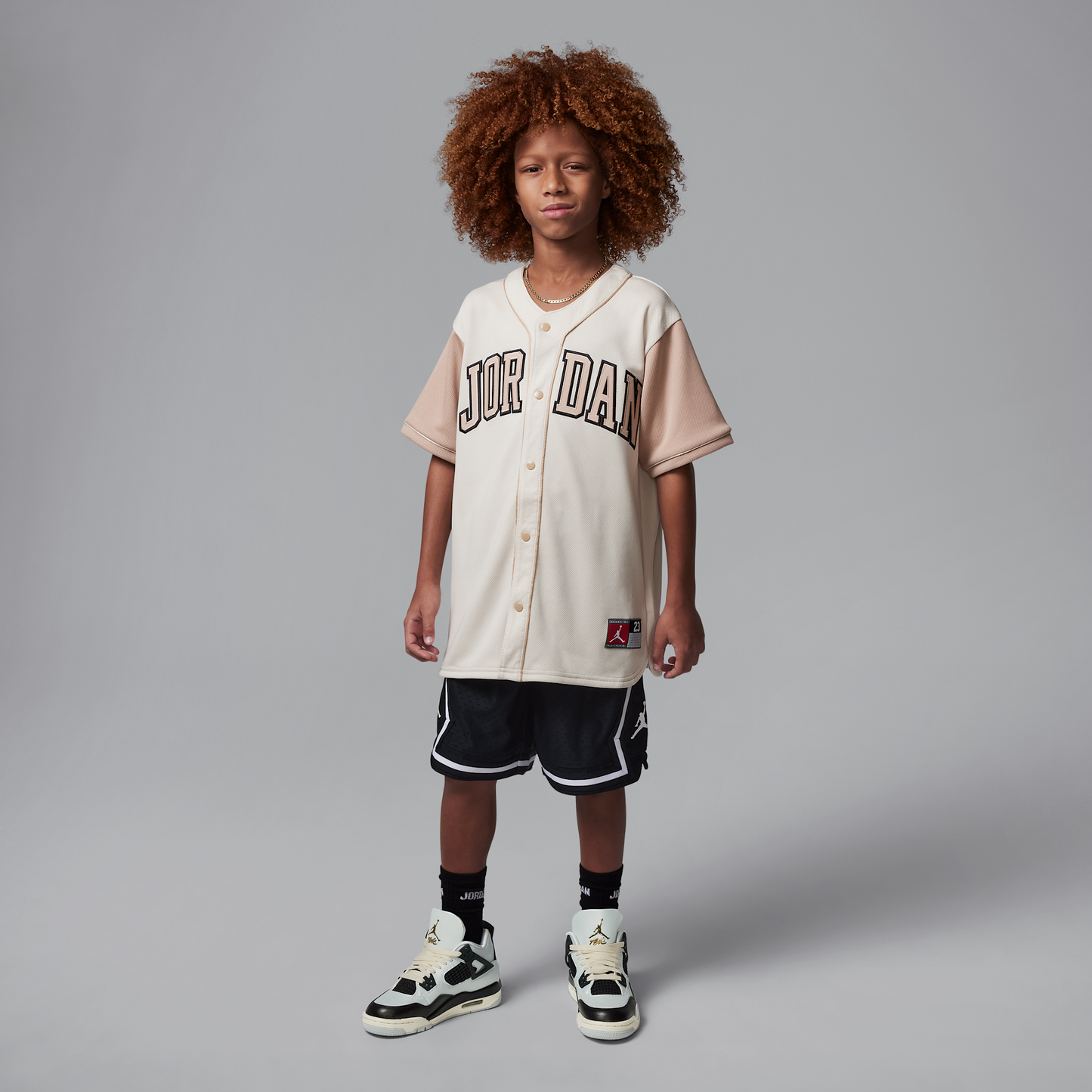 Jordan 4 Retro Platinum Gold (GS)