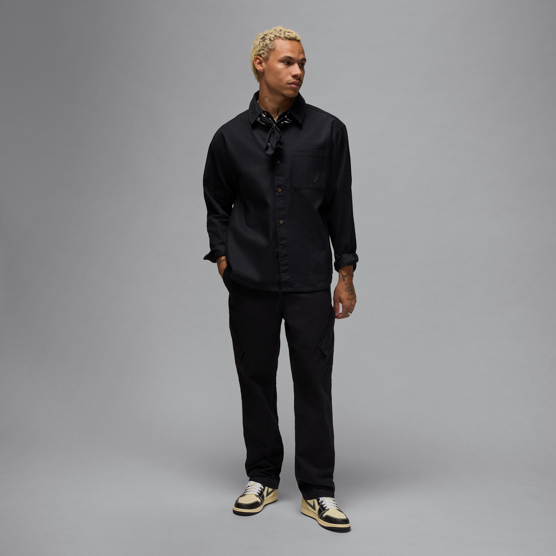 Jordan 1 Low SE Coconut Milk Black Muslin