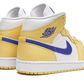 Air Jordan 1 Mid Lemon Wash Lapis (BQ6472-701) - 36.5 EU - 4.5 US - Yellow | SOSUKICKS