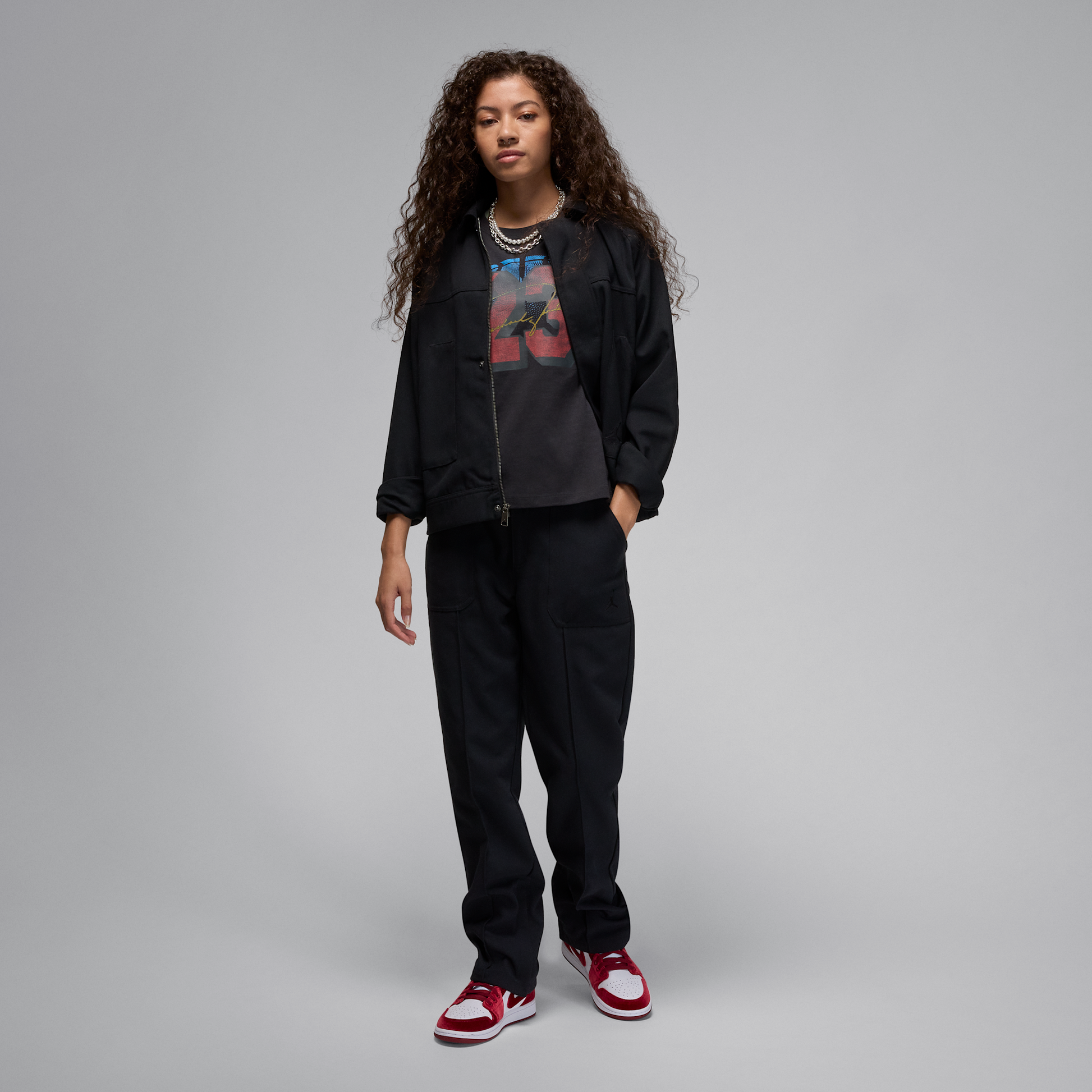 Jordan 1 Mid SE Red Velvet (Women's)