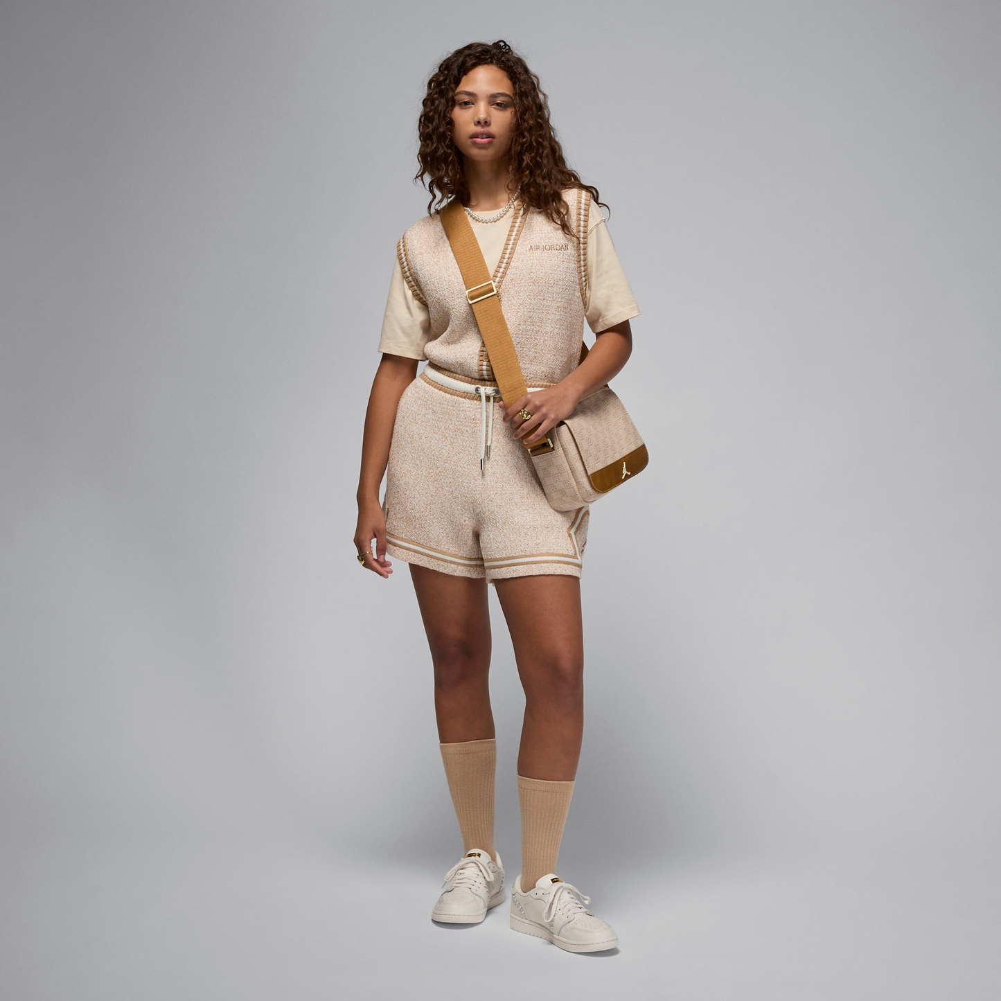 Jordan 1 Low Method of Make Sail Metallic Gold (Women's)