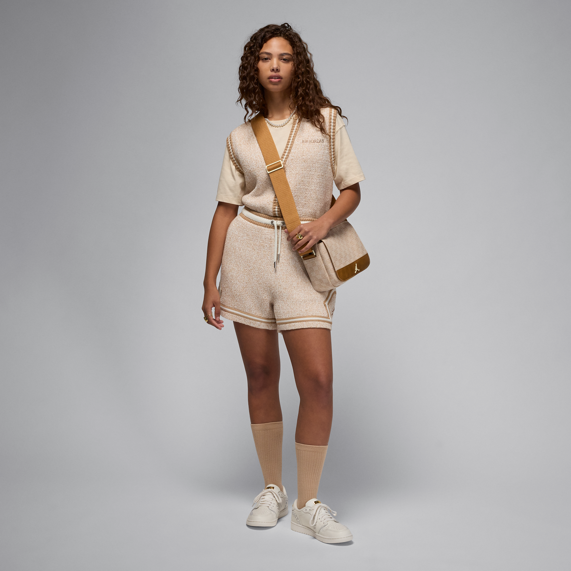 Jordan 1 Low Method of Make Sail Metallic Gold (Women's)