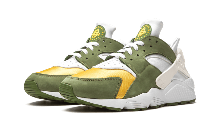 Air Huarache Stussy Dark Olive (2021) (DD1381-300) - 36.5 EU - 4.5 US - Green | SOSUKICKS
