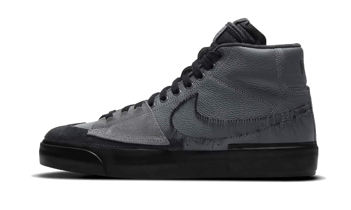 SB Zoom Blazer Mid Edge Iron Grey Black (DA2189-001) - EU 38.5–46 - Black | SOSUKICKS
