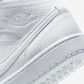 Jordan 1 Mid White Snakeskin (Women's)