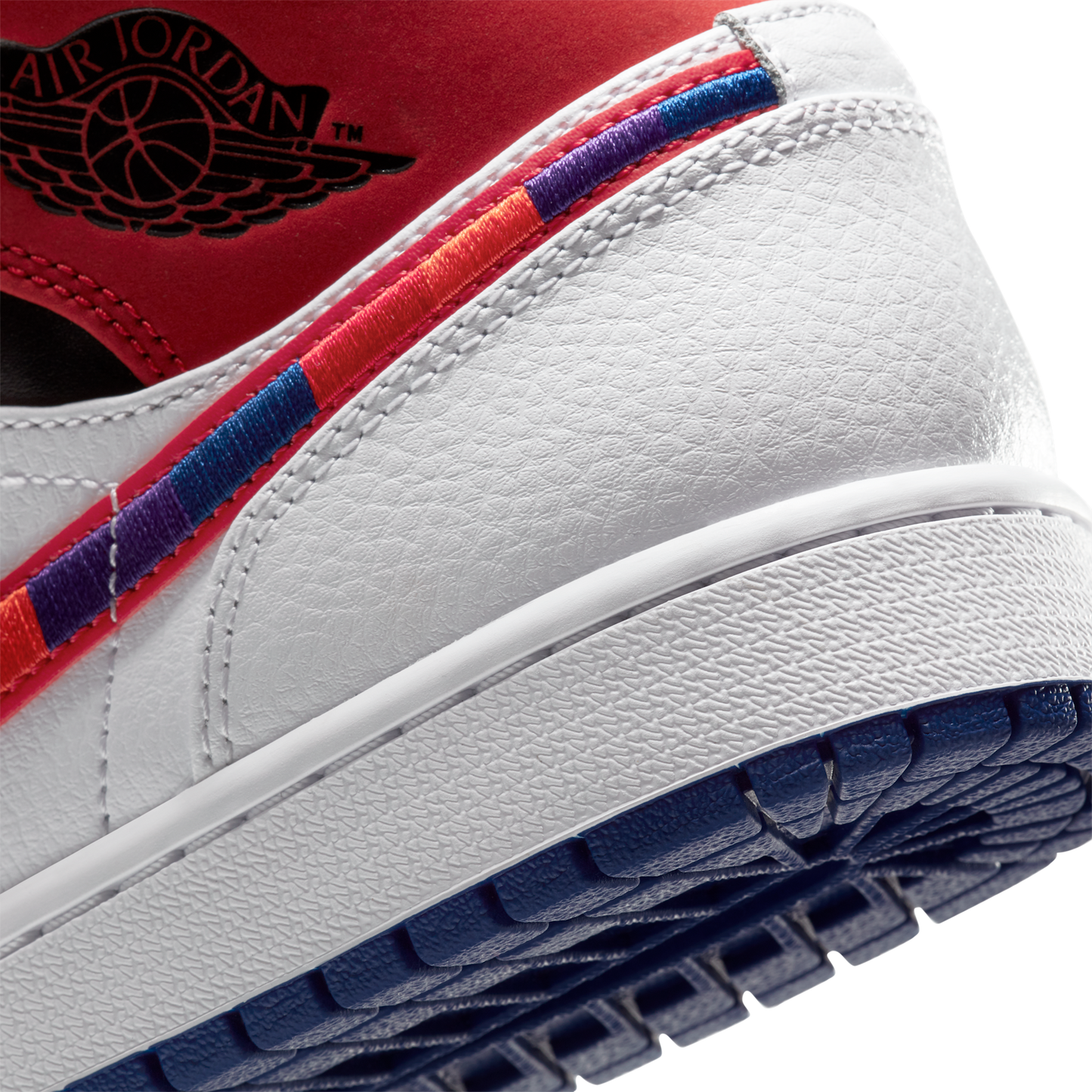Jordan 1 Mid Multi-Color Swoosh