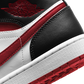 Jordan 1 Mid Gym Red Black White