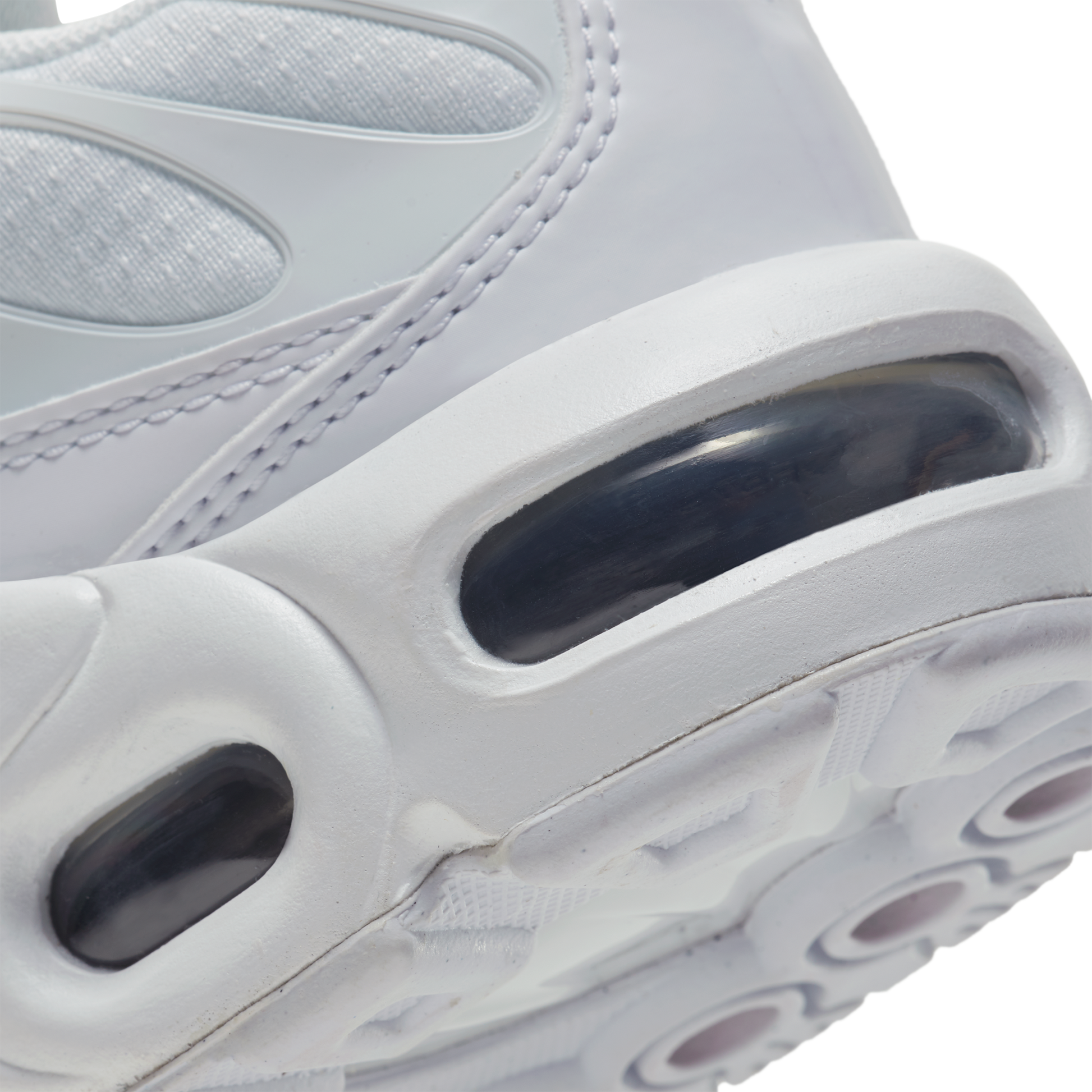 Nike Air Max Plus White Metallic Silver (GS)