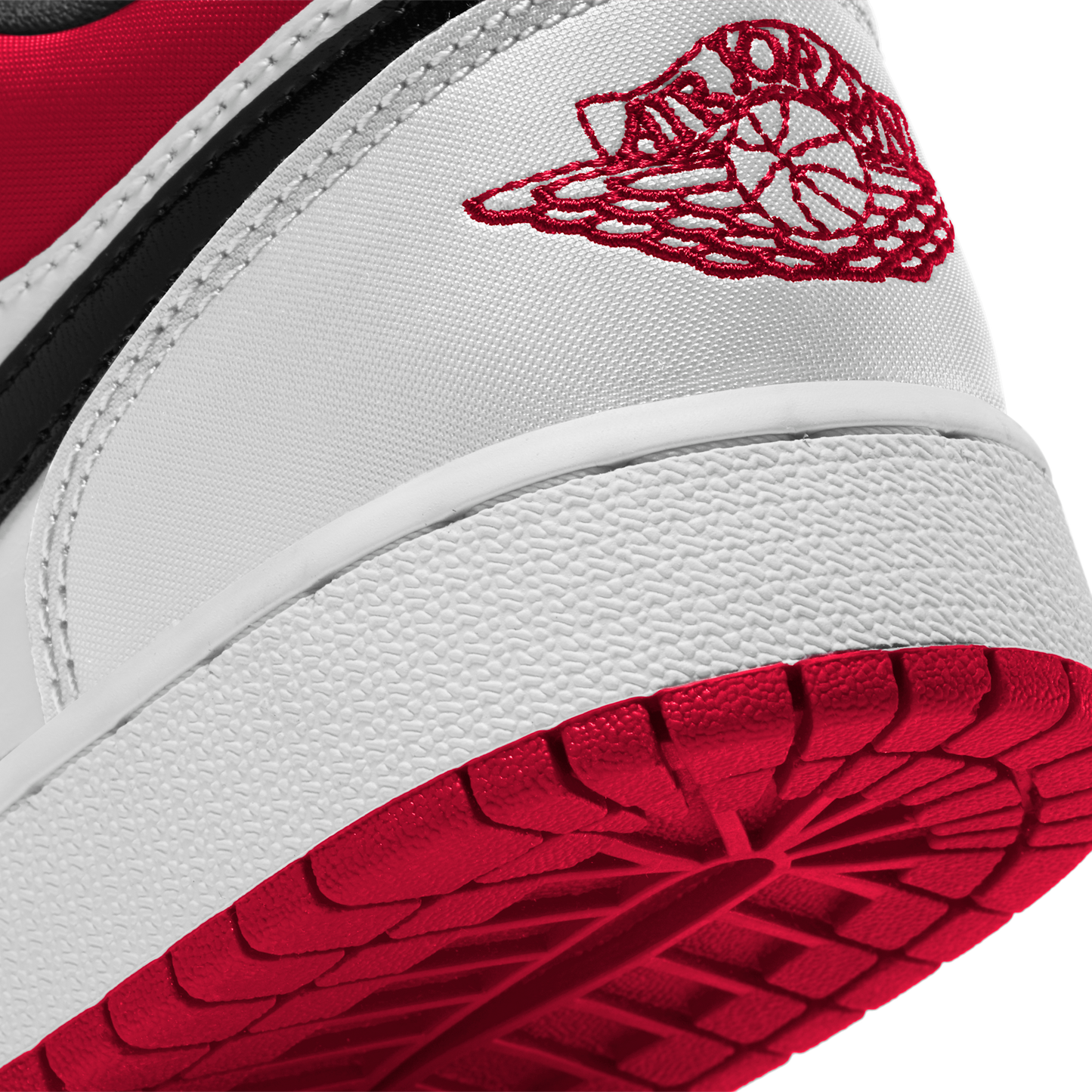 Jordan 1 Low White Gym Red (GS)