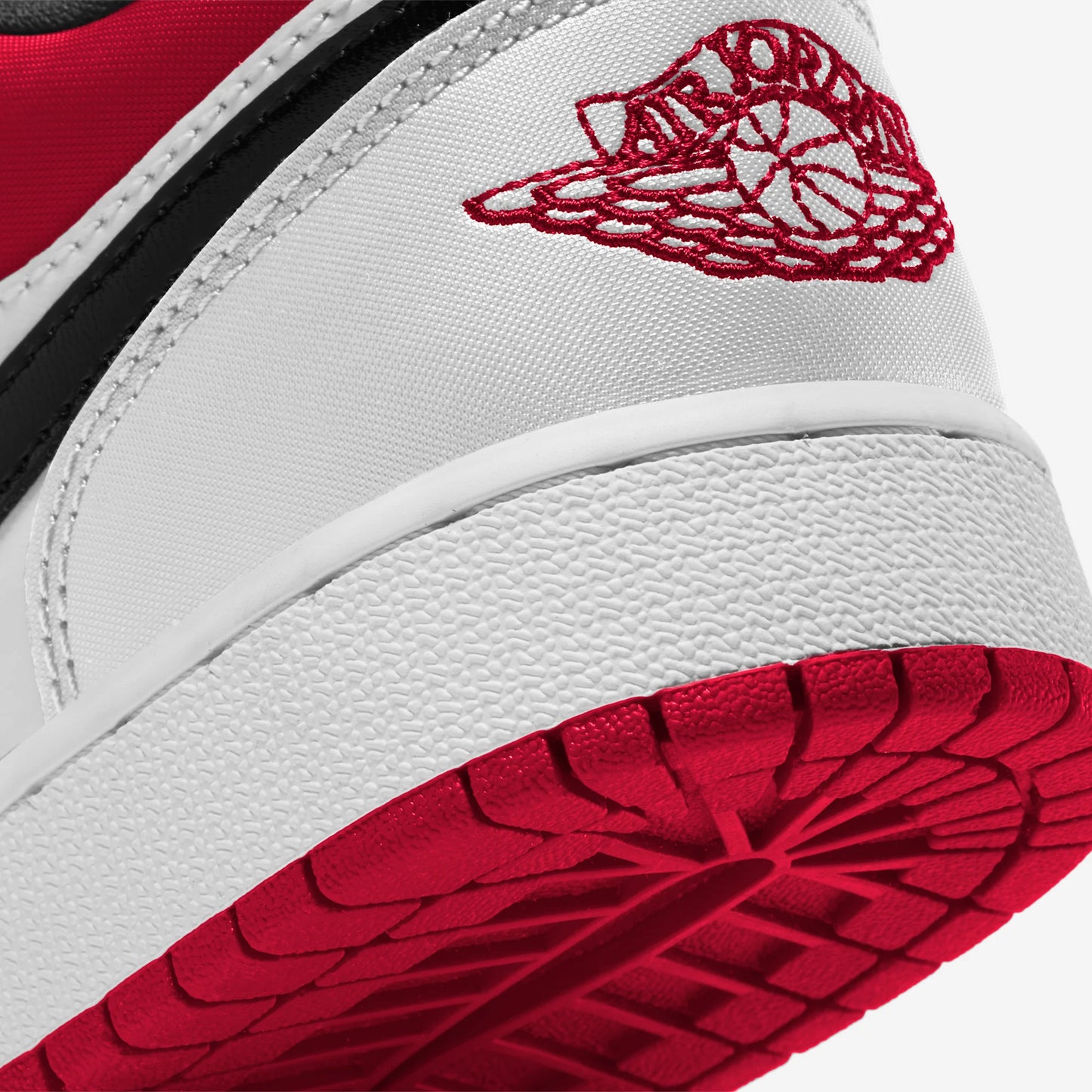 Jordan 1 Low White Gym Red (GS)