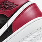 Jordan 1 Mid Black Noble Red (Women's)