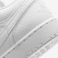 Jordan 1 Low Triple White Tumbled Leather (GS)