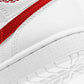 Jordan 1 Mid White University Red (Women's)