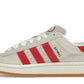 adidas Campus 00s Crystal White Better Scarlet (Women's)