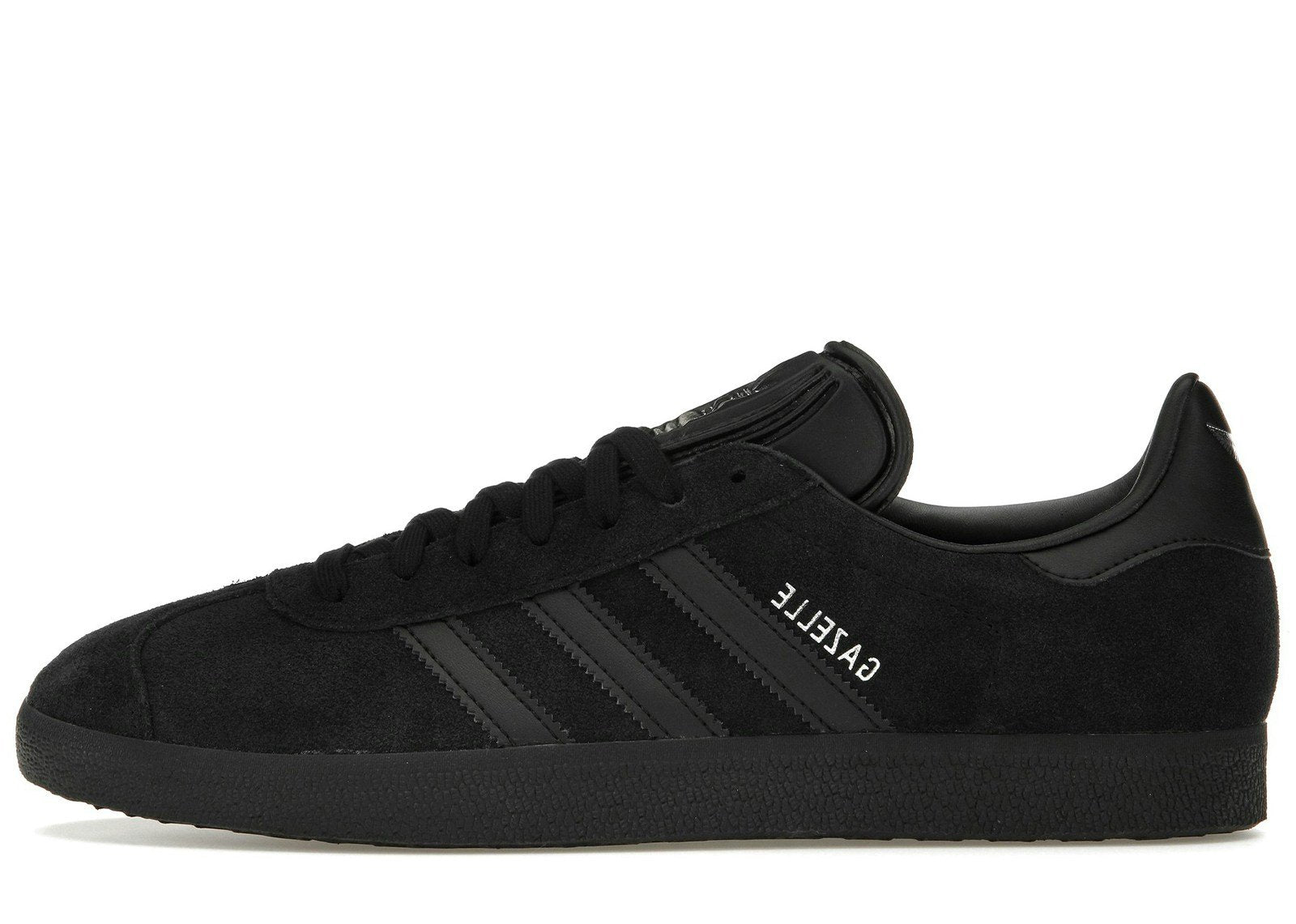 adidas Gazelle All Black Silver Metallic