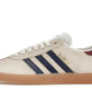 adidas Gazelle Beige Dark Blue Collegiate Burgundy
