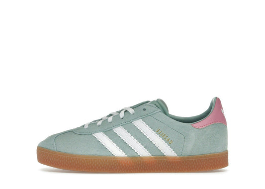 adidas Gazelle Hazy Green Bliss Pink (GS)