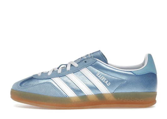 adidas Gazelle Indoor Blue Cloud White Gum (Women's)