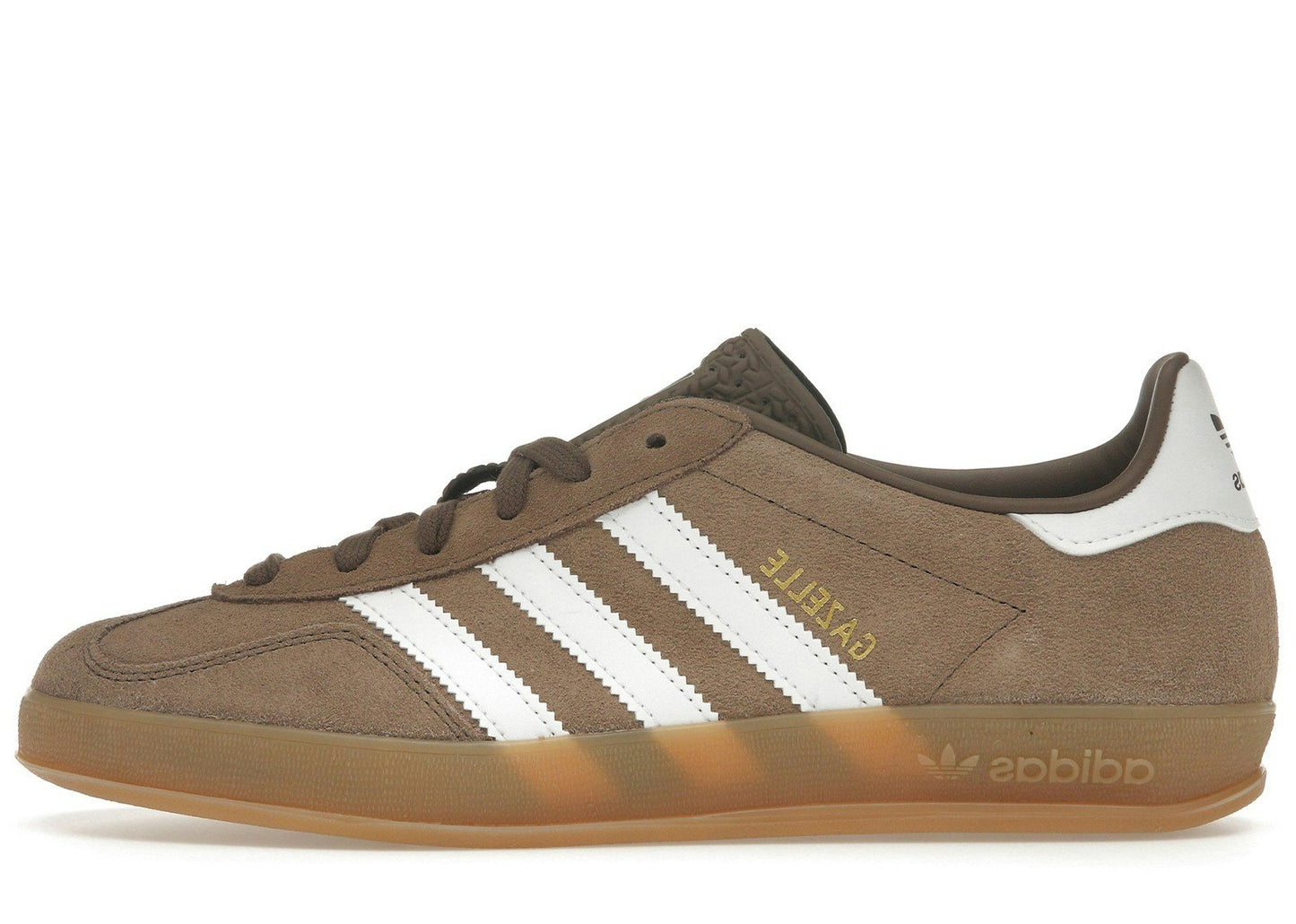 adidas Gazelle Indoor Earth Strata White Gold Metallic