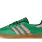 adidas Gazelle Indoor Green Glow Pink (Women's)