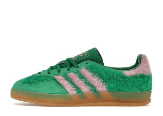 adidas Gazelle Indoor Green Glow Pink (Women's)
