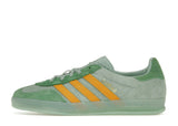 adidas Gazelle Indoor Hazy Green Crew Yellow (Women's)