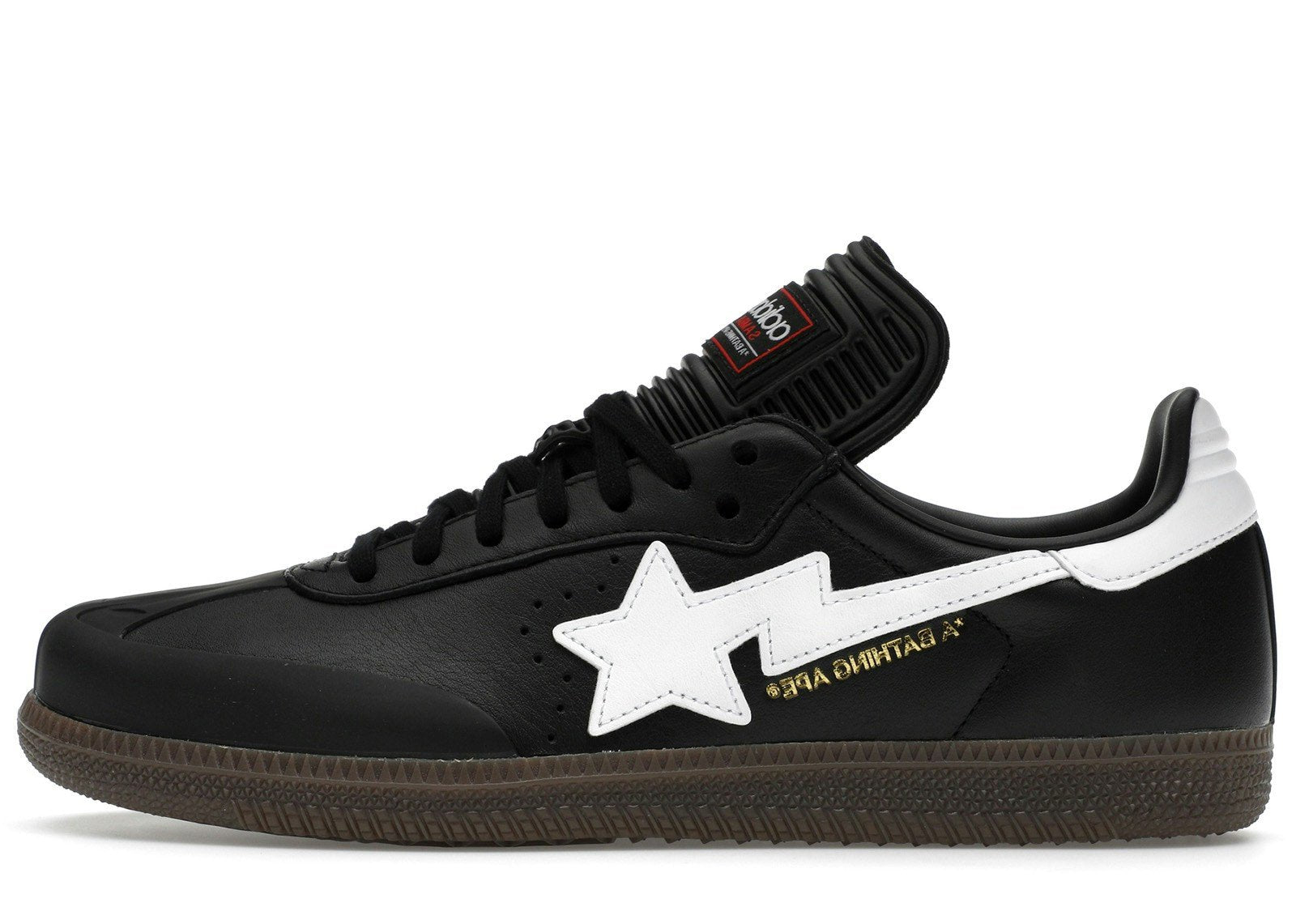 adidas Samba Bape Black White Gum