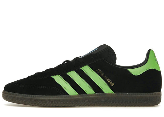 adidas Samba Deco SPZL Black Lucid Lime