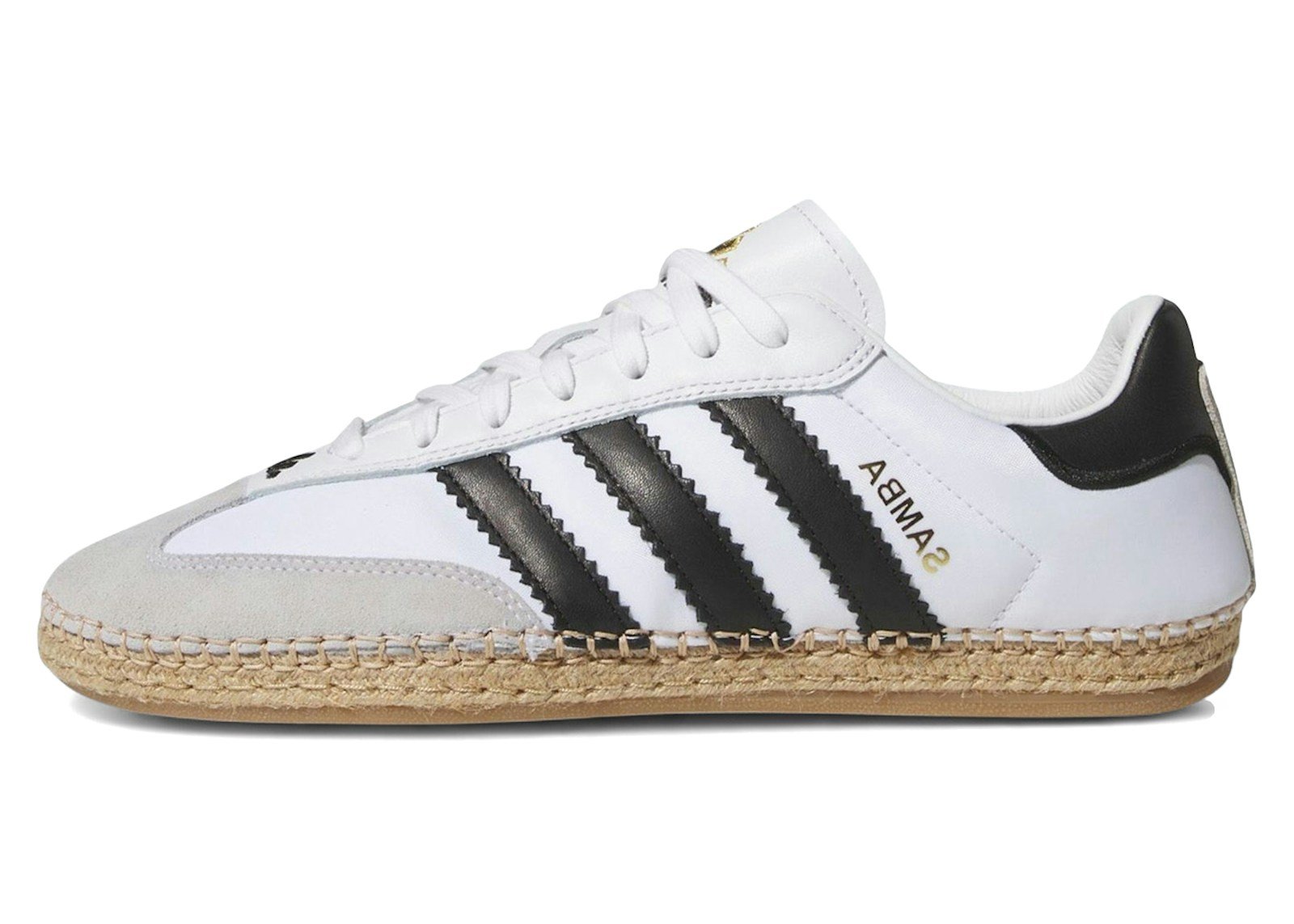 adidas Samba Espadrille CLOT By Edison Chen White Black