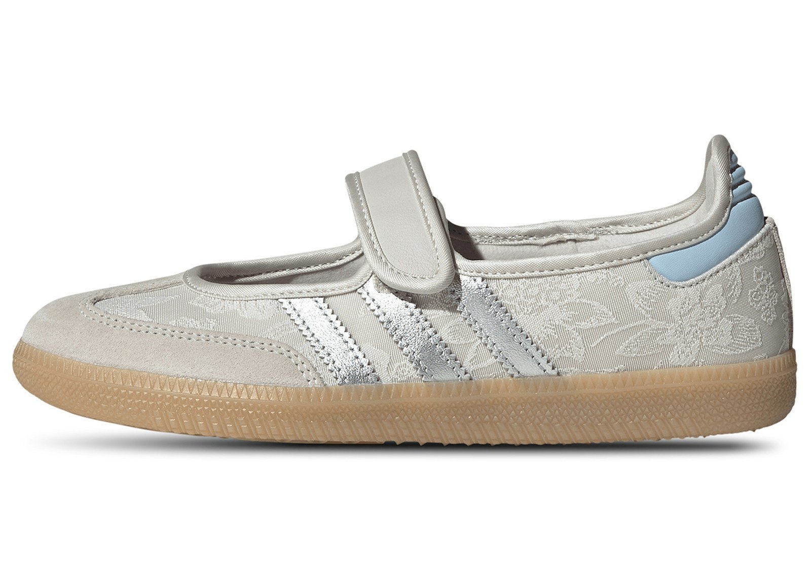 adidas Liberty London Samba Jane Chalk Pearl Silver Metallic Chalk White (Women's)