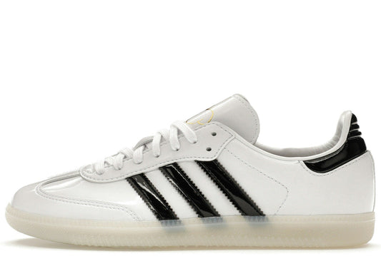 adidas Samba Jason Dill White Black Patent