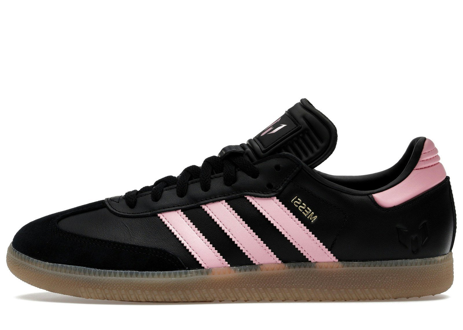 adidas Samba Messi Black Gold Metallic