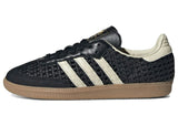 adidas Samba OG Basketweave Black Cream White (Women's)