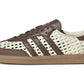 adidas Samba OG Basketweave Cream White Earth Strata (Women's)