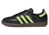 adidas Samba OG Black Pulse Lime (Women's)