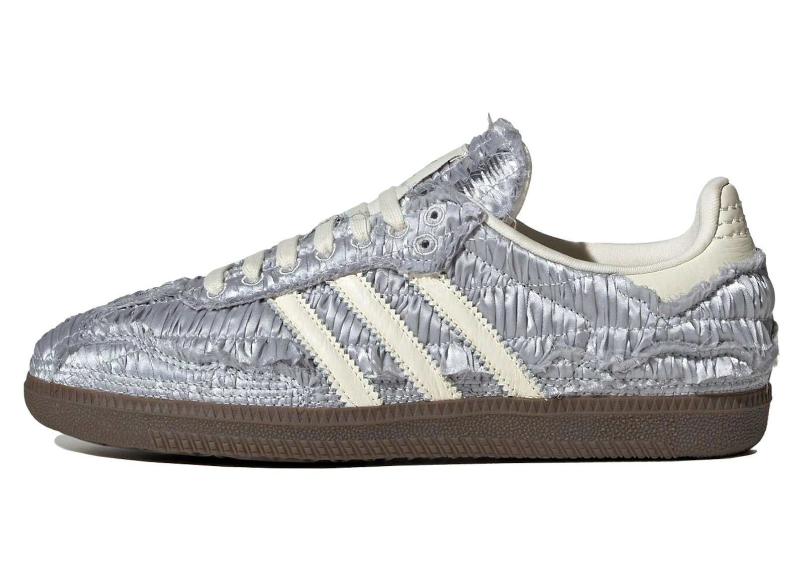 adidas Samba OG Caroline Hu Satin Silver Metallic