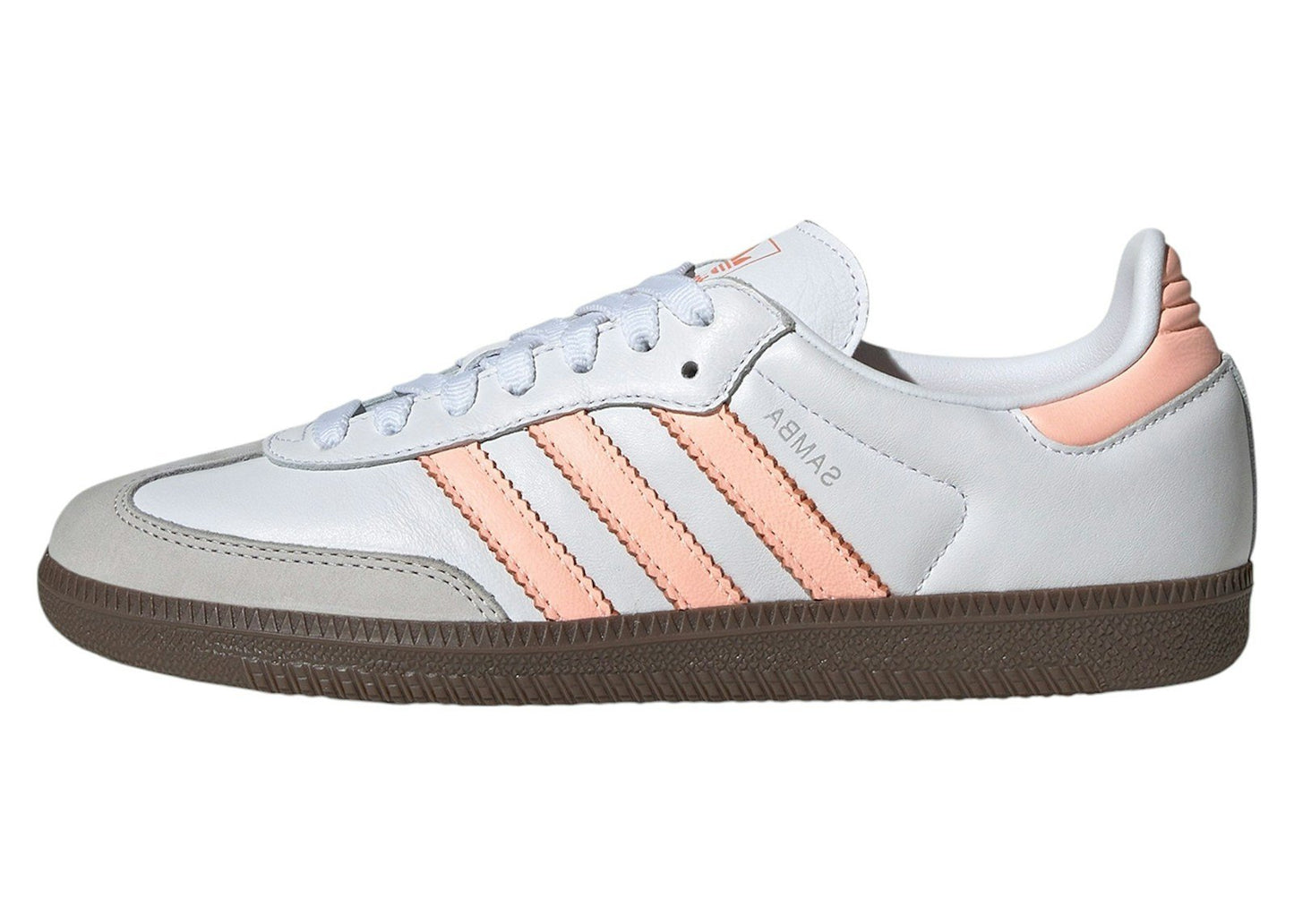 adidas Samba OG Cloud White Clear Orange Semi Coral (Women's)