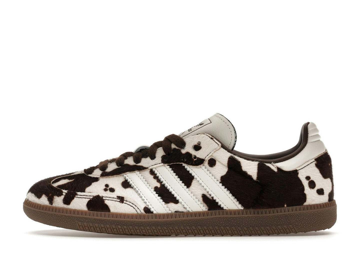 adidas Samba OG Cow Print Dark Brown White (Women's)