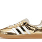 adidas Samba OG Gold Metallic Cracked Leather (Women's)