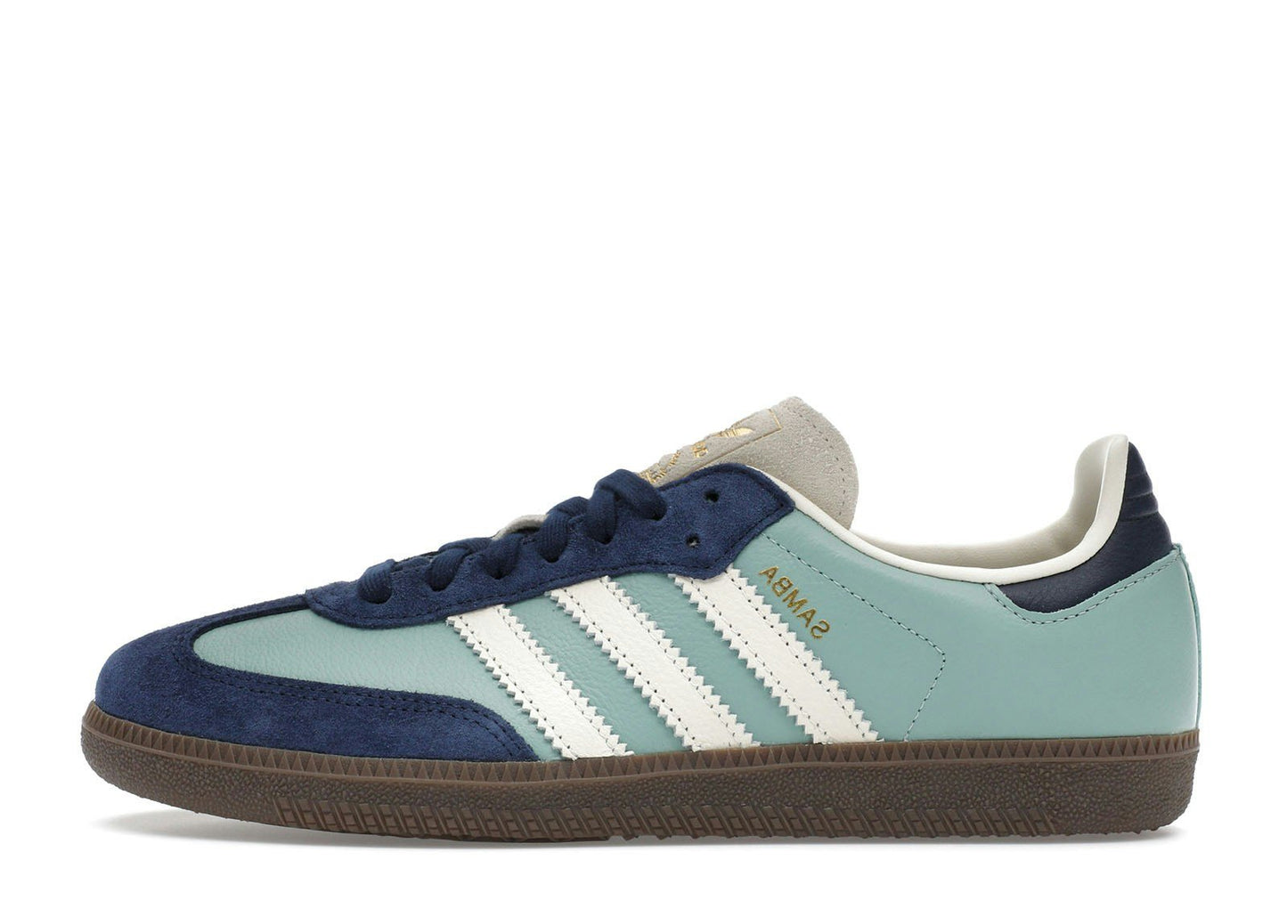 adidas Samba OG Hazy Green Night Indigo (Women's)