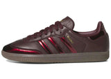adidas Samba OG Maroon Gold Metallic (Women's)