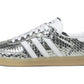 adidas Samba OG Patent Snakeskin Silver Metallic (Women's)