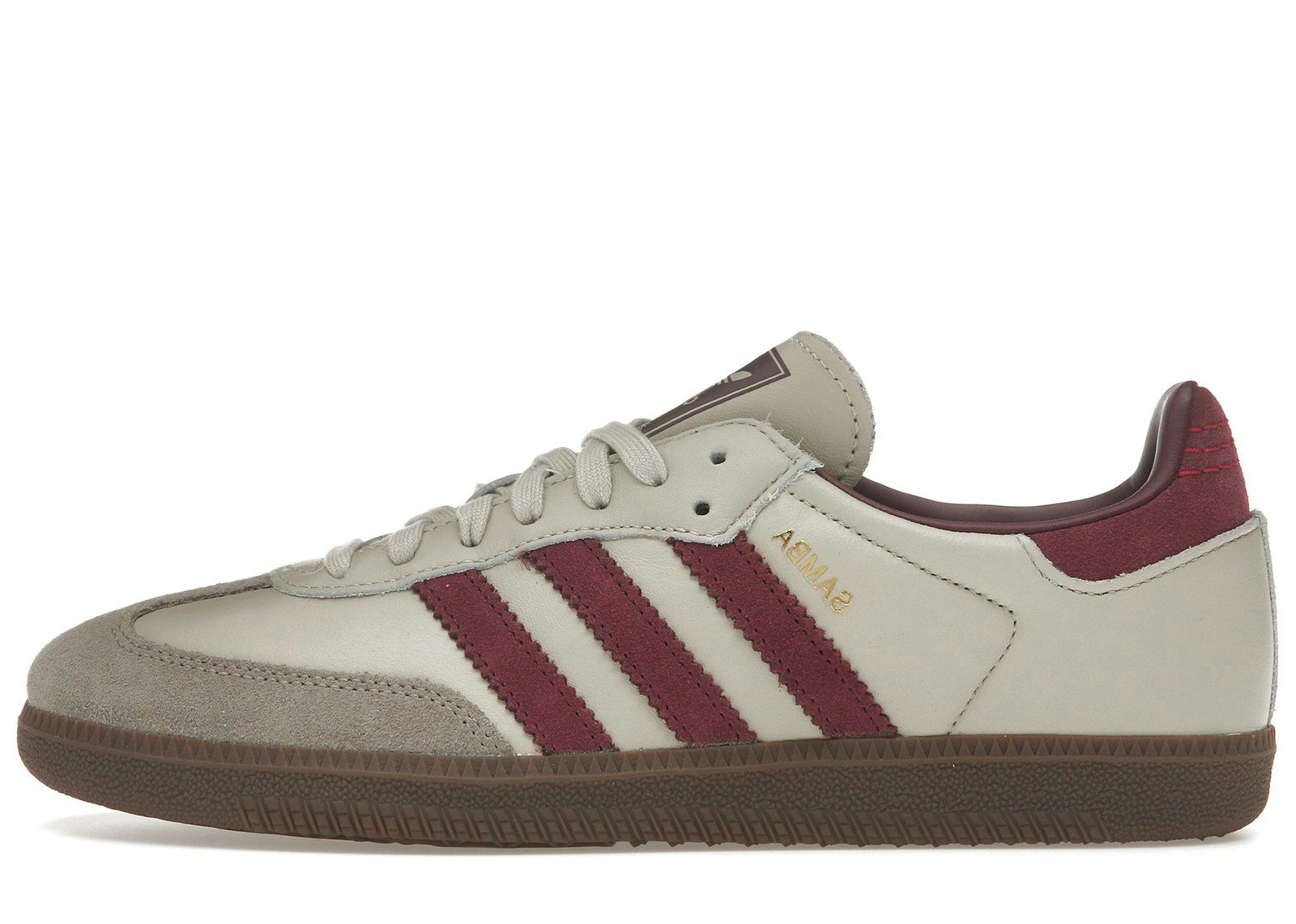 adidas Samba OG Putty Grey Maroon