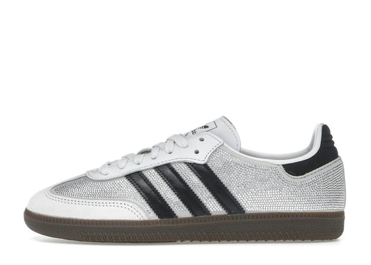 adidas Samba OG Rhinestone Crystal White Silver (Women's)