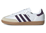 adidas Samba OG White Alumina Aurora Plum (Women's)
